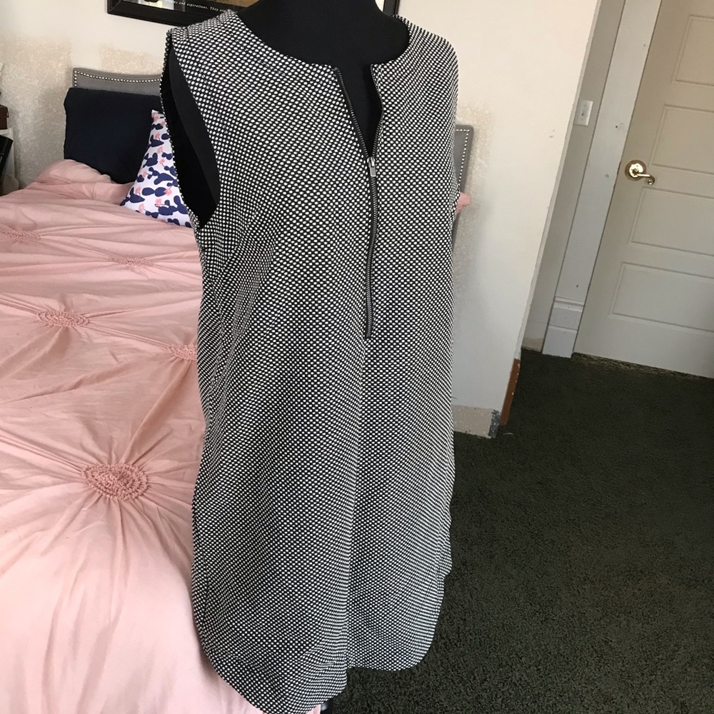 Black and White Patterned Dress by Gap